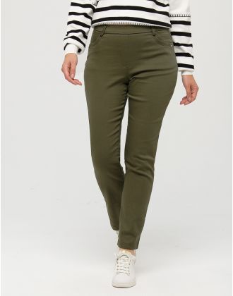 Jegging 7/8e vert kaki