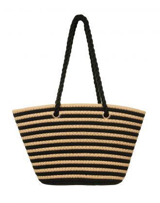 Sac panier noir