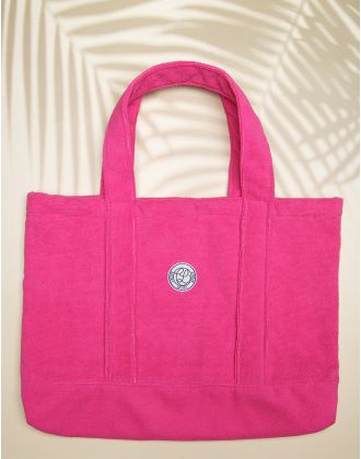 Sac éponge fuchsia