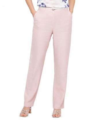Pantalon chic rose clair