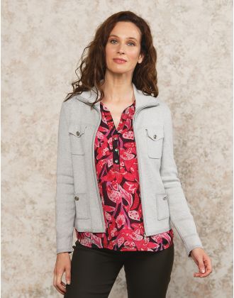 Gilet veste écrue