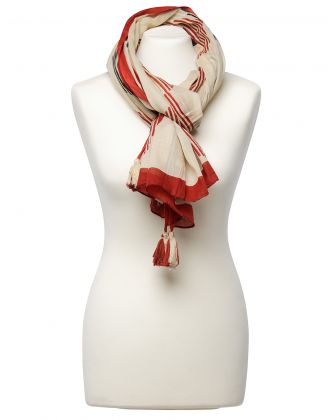 Foulard coton imprimé