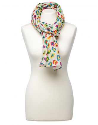 Foulard imprimé léopard
