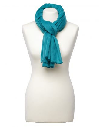 Foulard bleu paillettes