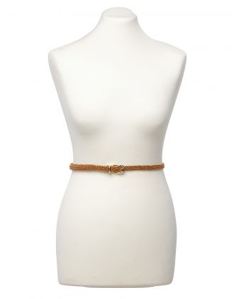 Ceinture fine marron