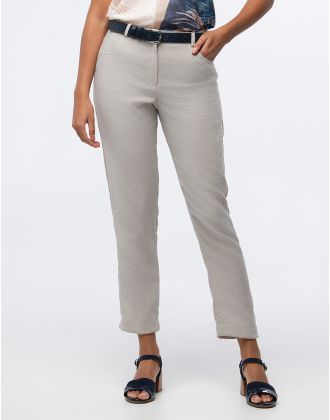Pantalon chic beige