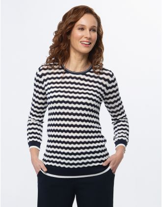Pull marinière fantaisie