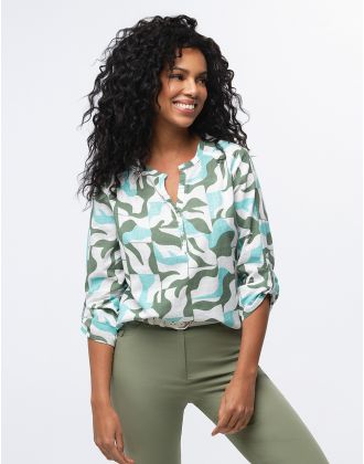Chemise coton imprimé
