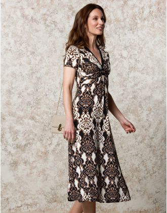 Robe longue chic imprimé