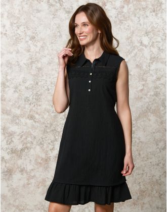 Robe coton noir