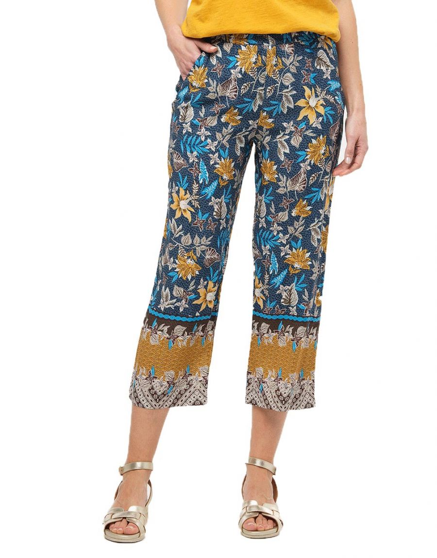 Boutiques Avis Taille Christine Laure Pantalon Large Imprimé - Main Image