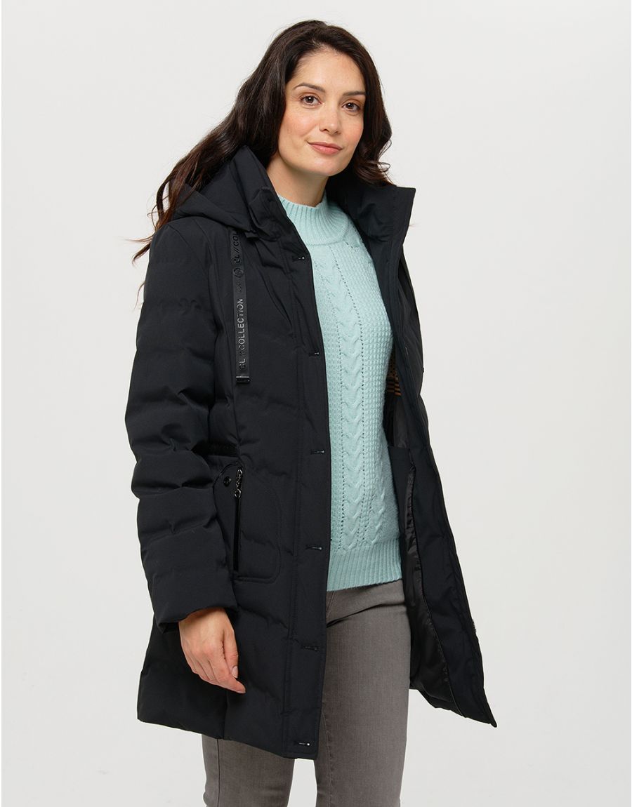 Odac Doudoune Fine Courte Doudoune Femme Doudoune Ultra Longue