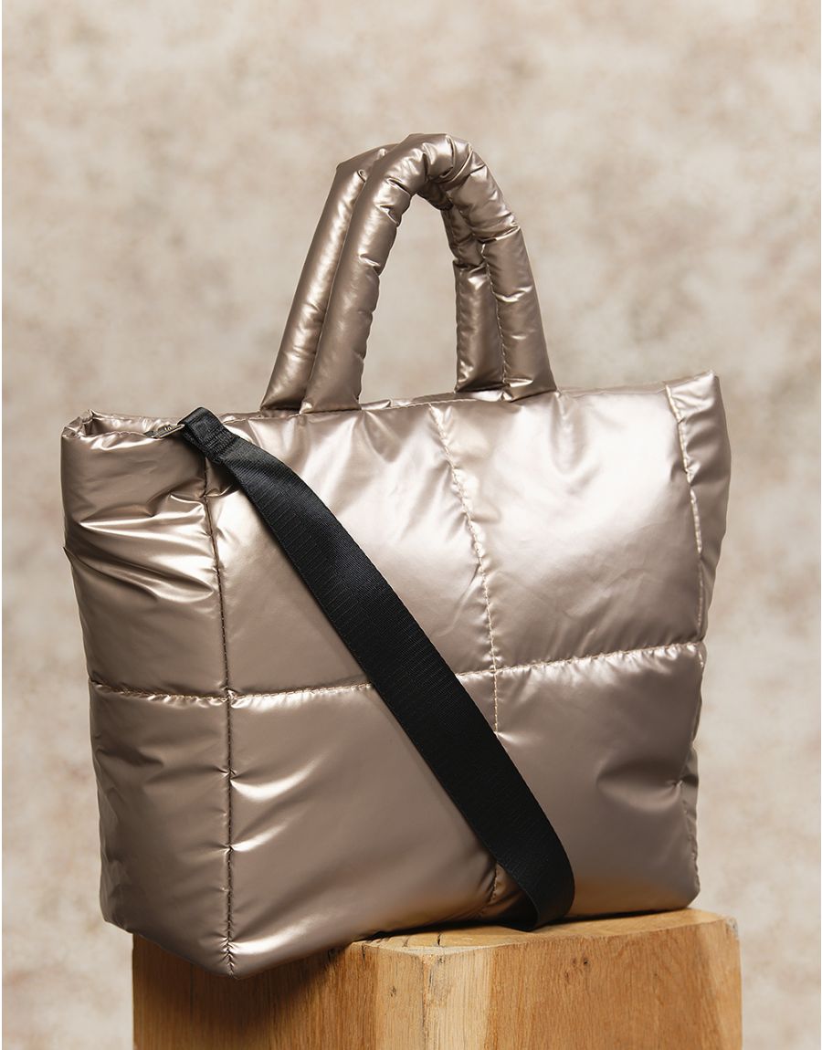 Sac matelassé bronze Collection Christine Laure