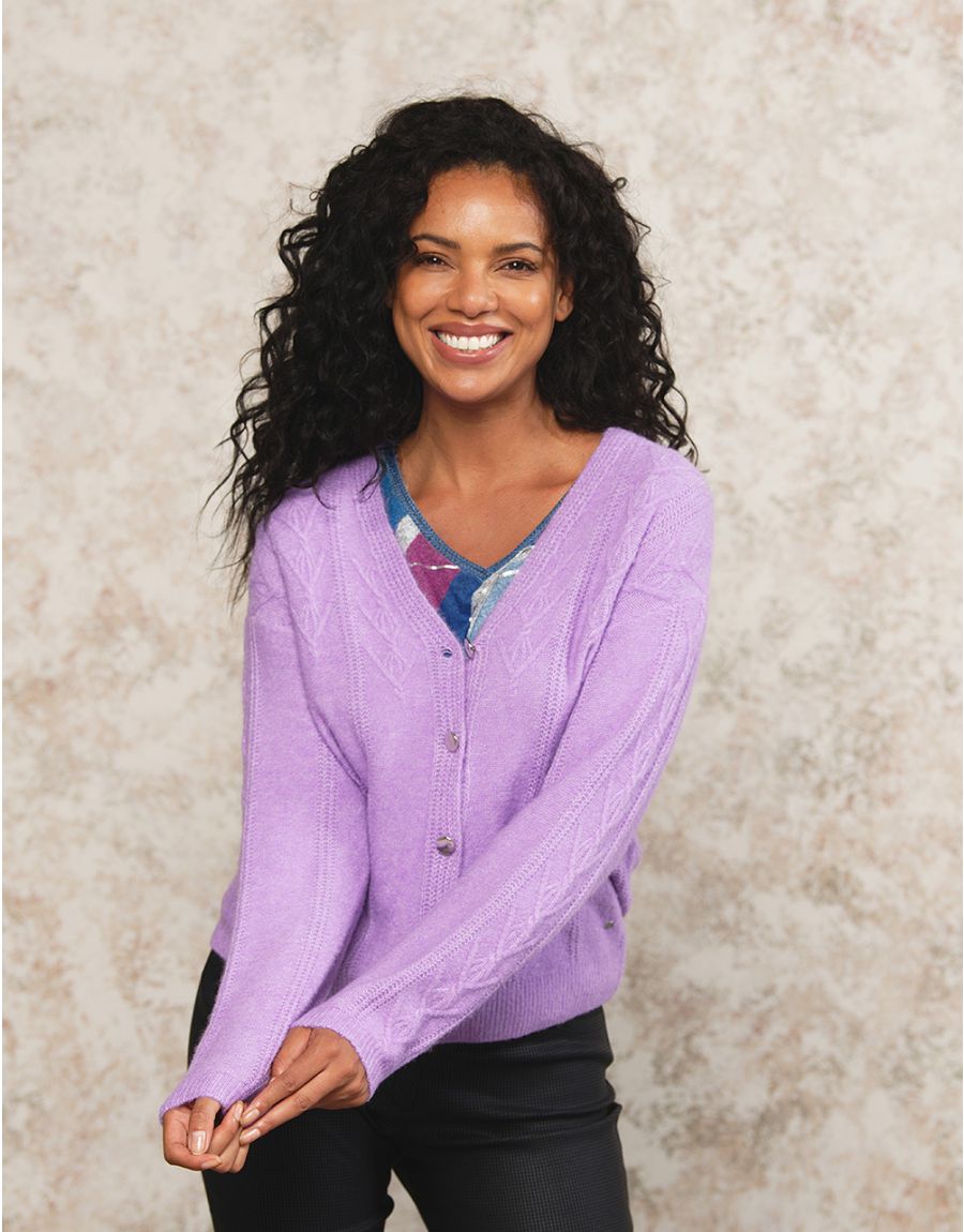 Cardigan Veste Chaude Femme Laine Manteau Cardigan à Capuche à