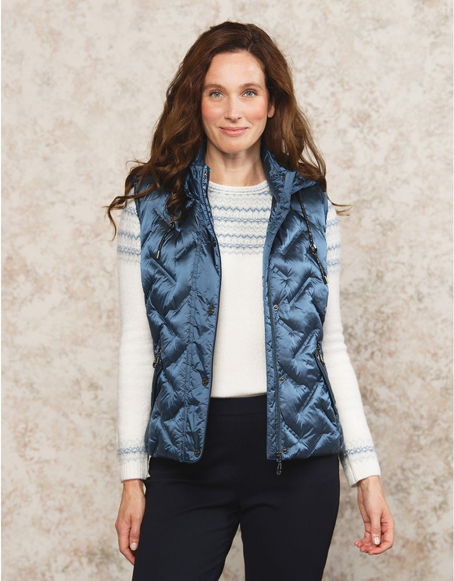 Luxury Cars Gilet Cuir Femme Sans Manche Doudoune Longue Doudoune