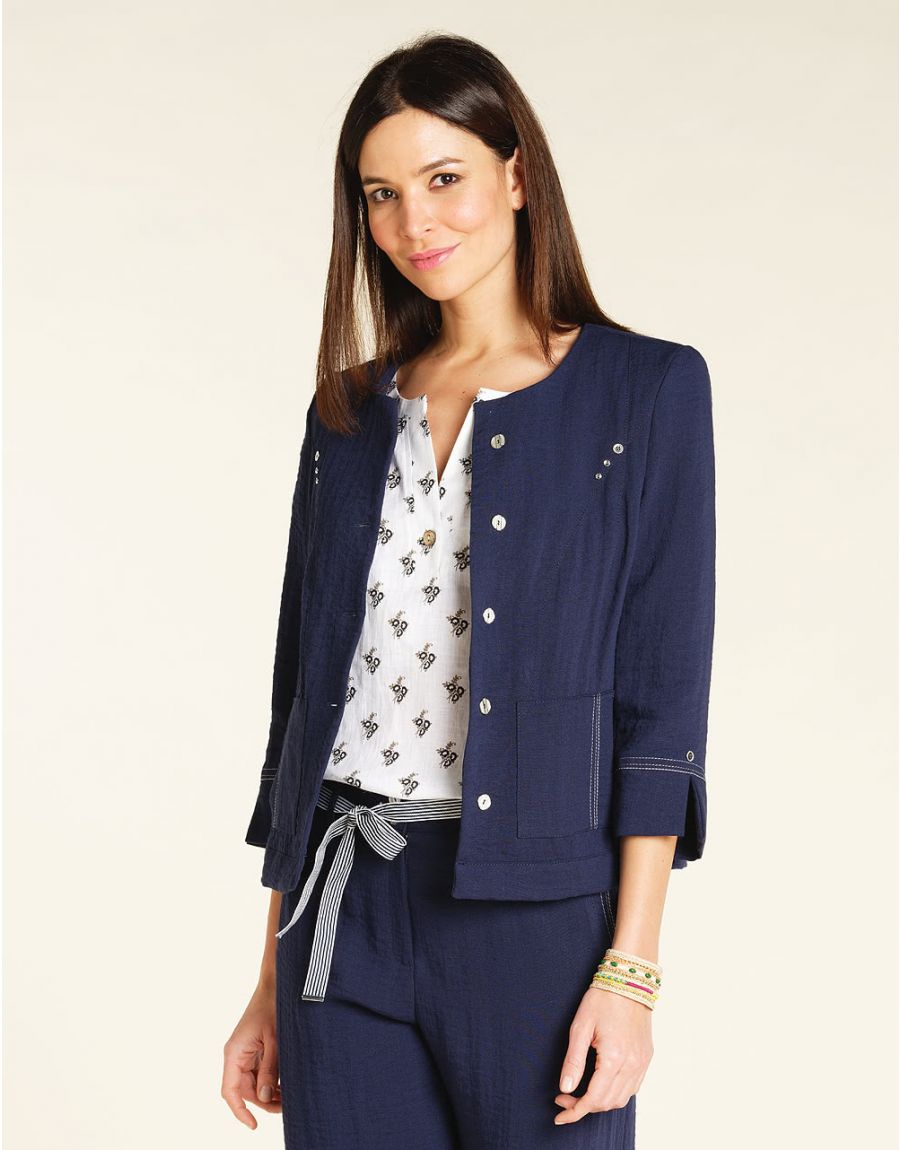 Veste chic marine
