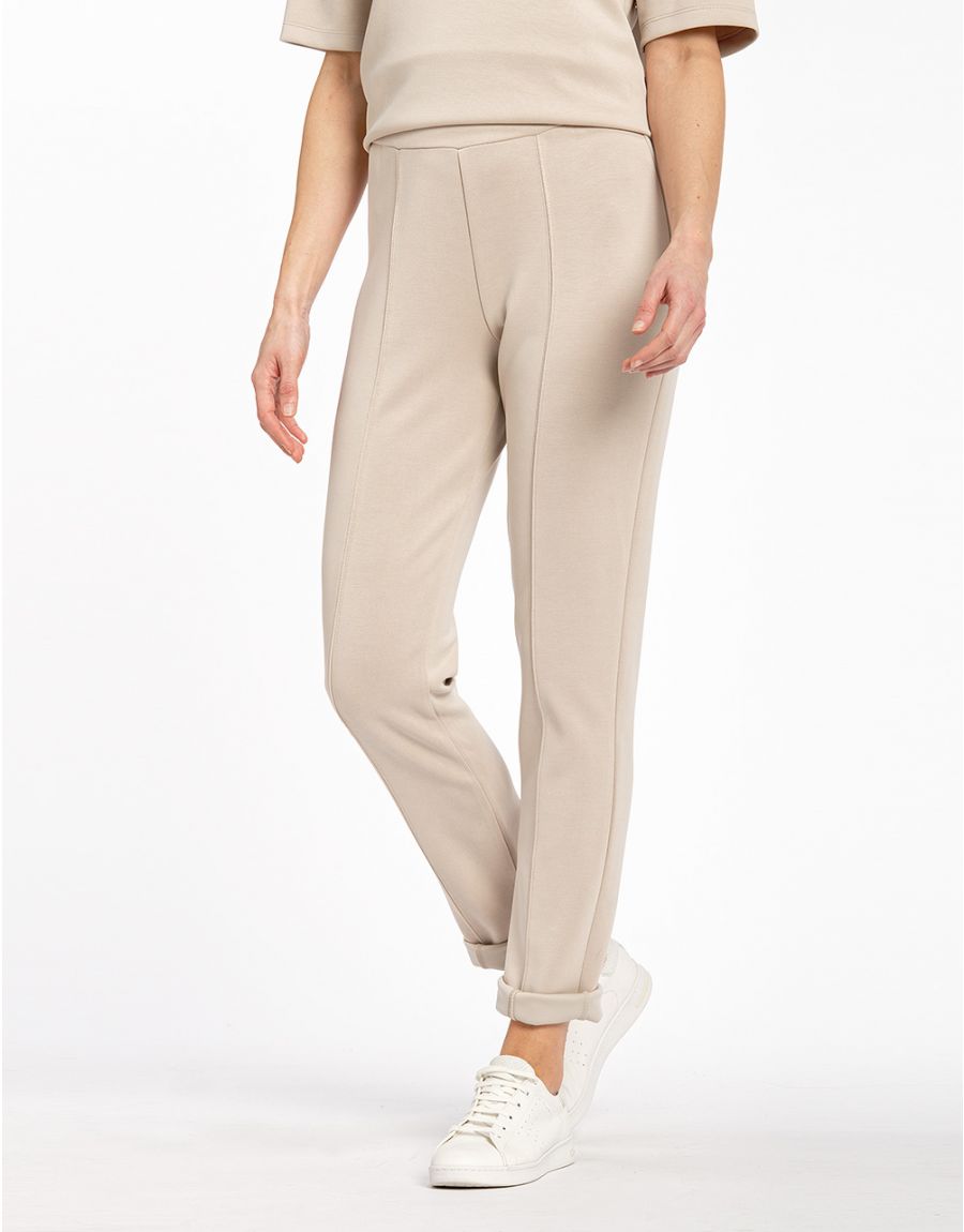 Pantalon jogging beige