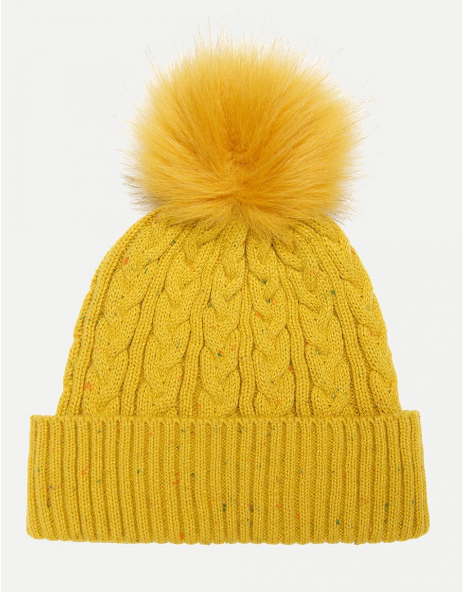 Bonnet Stanford Cardinal Rouge Avec Pompon, Neuf Avec étiquettes, Taille Unique Homme