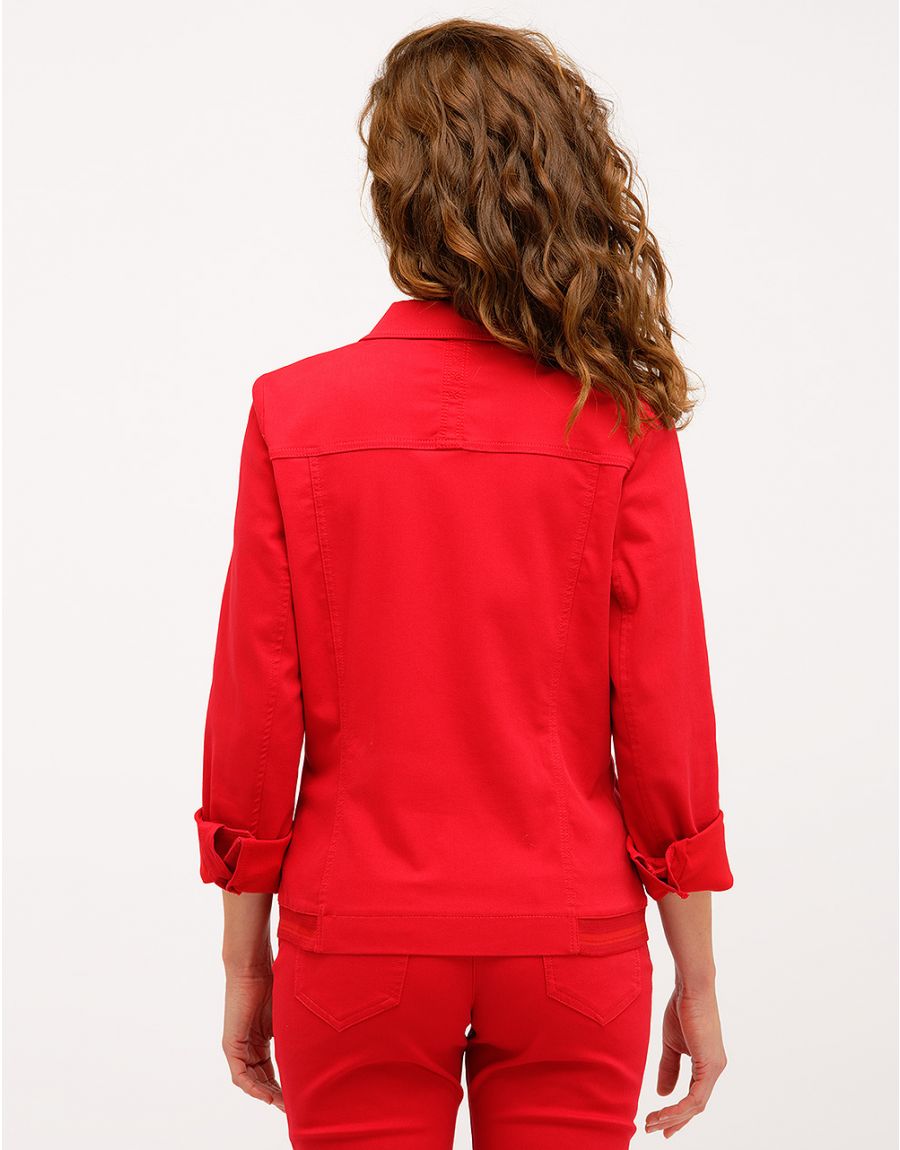 Vestes rouges sales