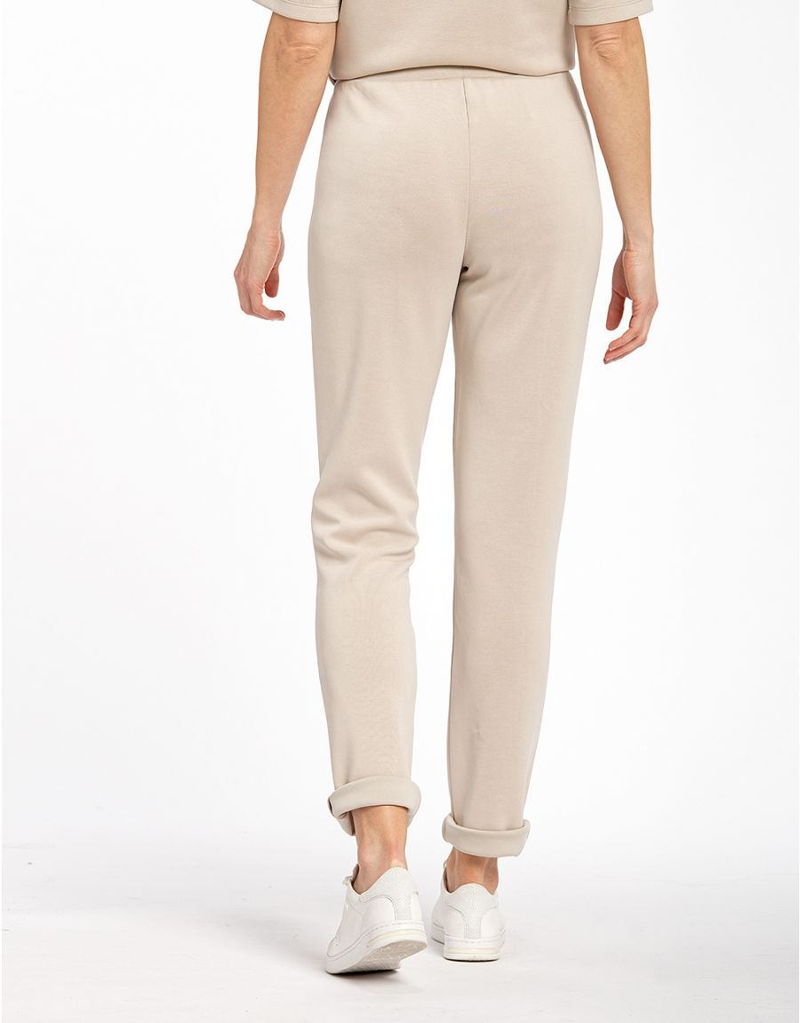 Pantalon jogging beige