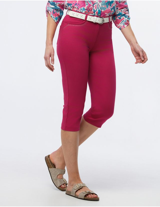 Corsaire coton framboise