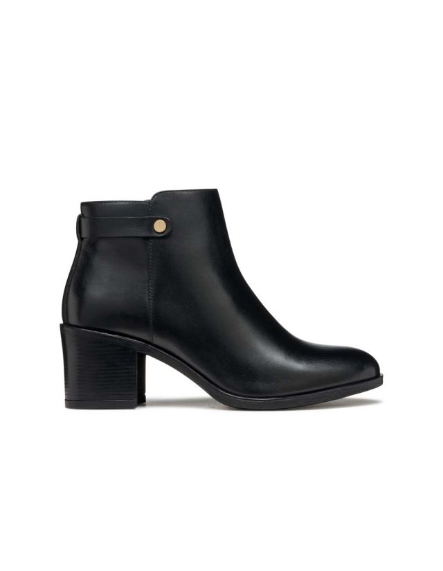 Bottines talon haut noir