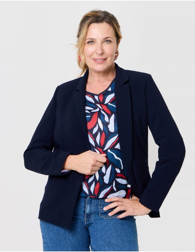 Veste tailleur marine