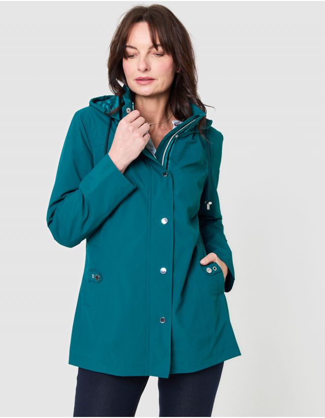 Parka légère émeraude