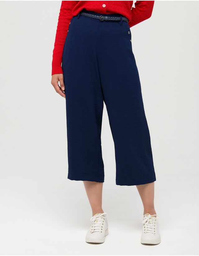 Pantacourt fluide marine