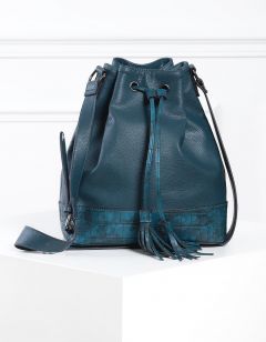 Sac seau vert foncé