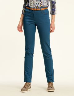 Pantalon stretch bleu