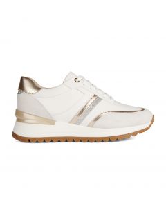 Baskets basses cuir blanc