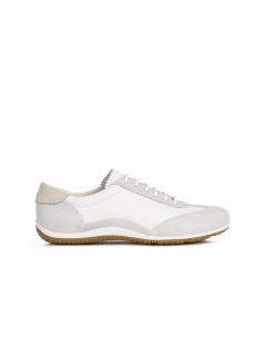 Baskets basses cuir blanc