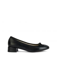 Ballerines cuir noir