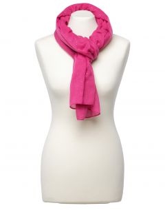 Foulard rose paillettes