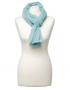 Foulard cyan paillettes