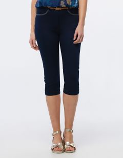 Corsaire coton marine