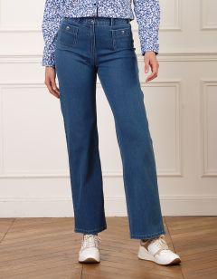 Jean large bleu clair
