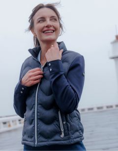 Veste matelassée marine