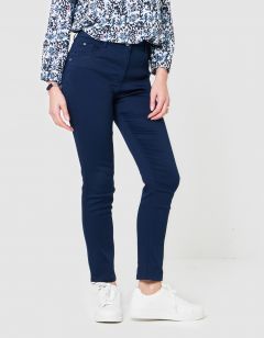 Pantalon coton 7/8 marine