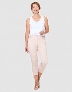 Pantacourt ajusté beige