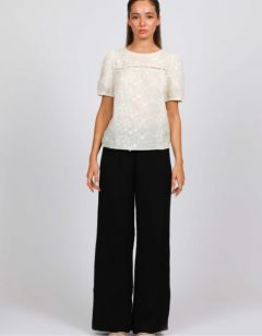 Patanlon large noir coton