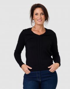 Pull fantaisie noir
