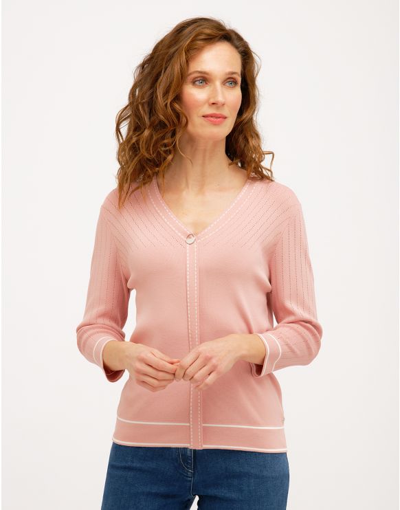 Pull rose fluo femme en cachemire 12 fils 3GG, col roulé, manches longues  Mon amie la rose