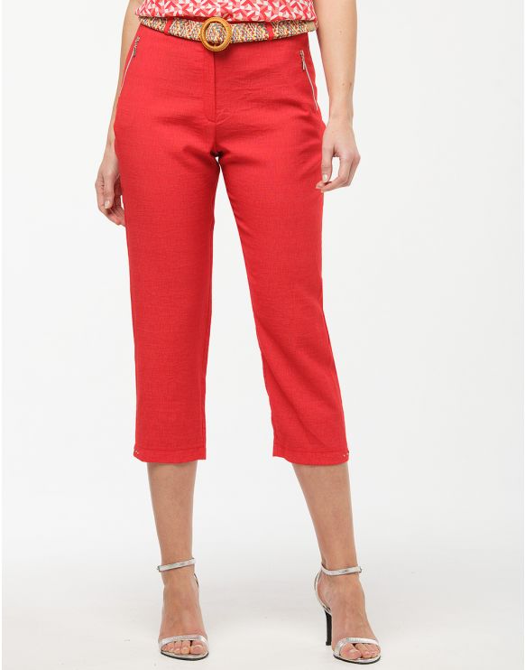 Pantacourt habillé top femme