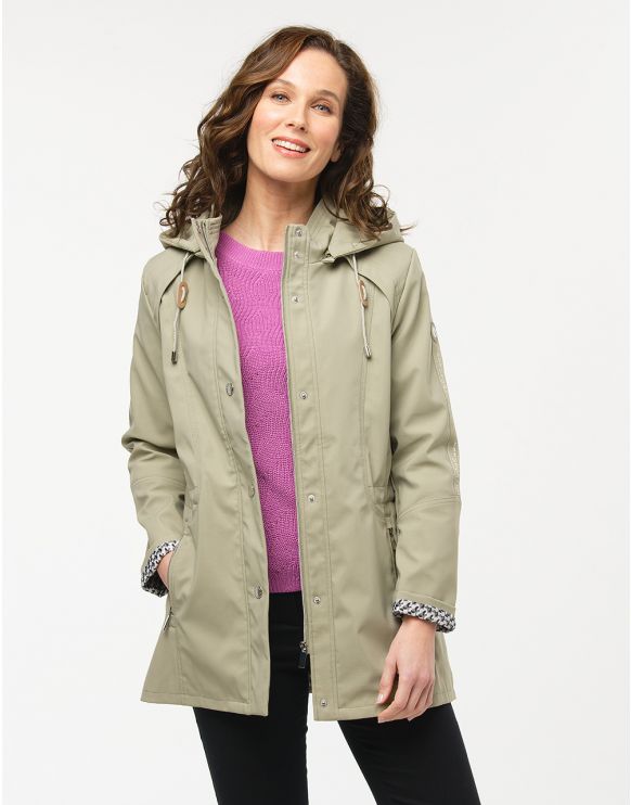 parka cintrée femme