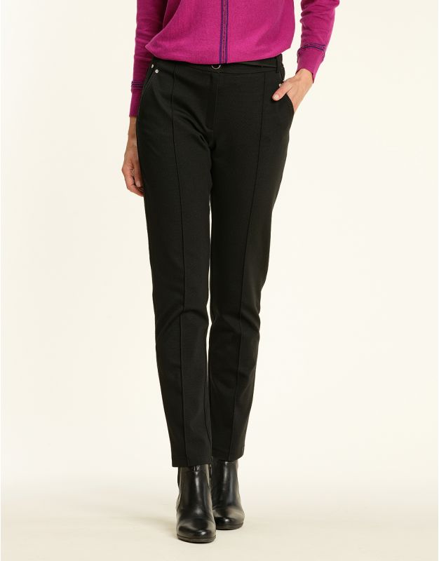 Pantalon noir chic Milano
