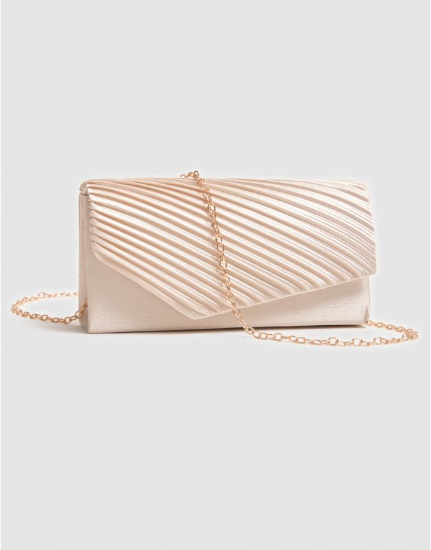 Pochette chic beige