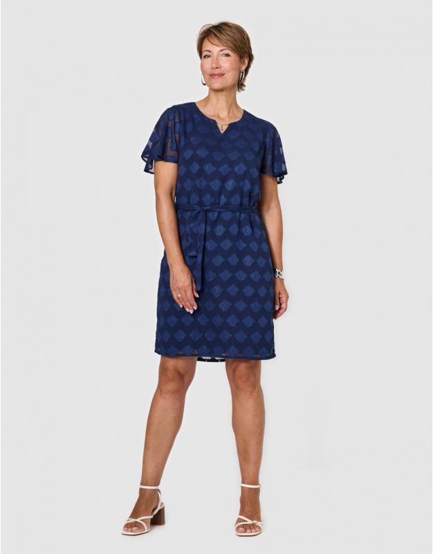Robe chic motif marine