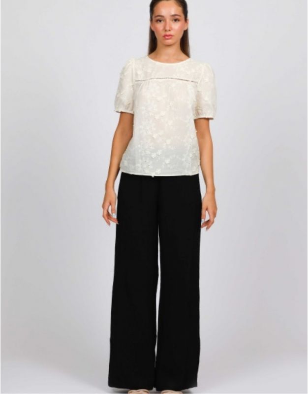 Patanlon large noir coton